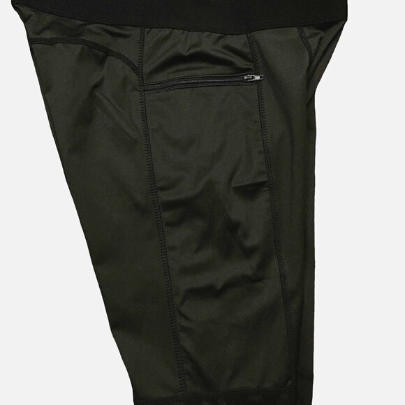 NIKSA Mens Compression Pants Workout Base Layer Large Black Cool Dry NWT - Picture 3 of 16